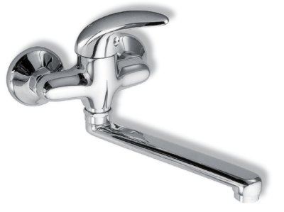 NOVASERVIS Umyvadlová dřezová baterie 100 mm Metalia 55 chrom (55077,0)