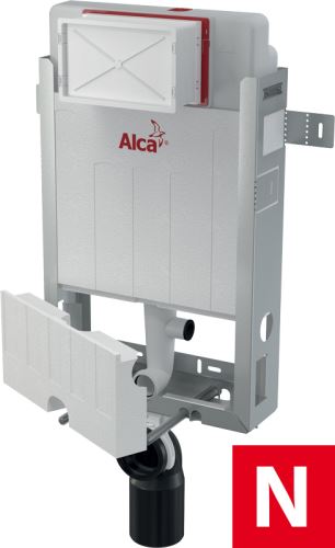 ALCADRAIN Předstěnový instalační systém s odvětráváním pro zazdívání Renovmodul (AM115/1000V)