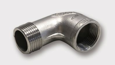 H-LINE Koleno ŠM NEREZ 90° 3/8" (INOX1561B.010)