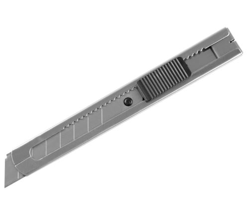EXTOL CRAFT Nůž ulamovací celokovový nerez, 18mm, Auto-lock