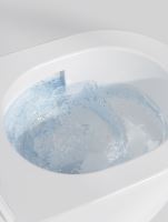 SAPHO AVIS WC kombi mísa, Vortex Rimless, 66x36 cm, spodní/zadní odpad, bílá (PC106-111) (1)