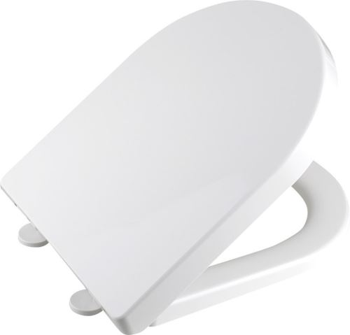 Aqualine DONA WC sedátko polypropylen, soft close, bílá