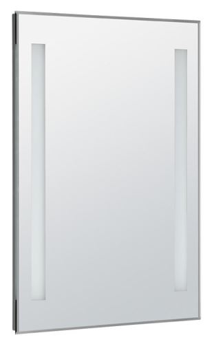 Aqualine LED podsvícené zrcadlo 50x70cm, kolíbkový vypínač