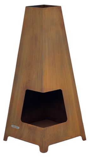 PRO-TERMO Zahradní krb PYRAMID - corten
