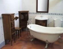Sapho RETRO skříňka 35x119x33cm, buk (3)