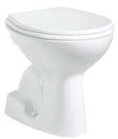 CREAVIT WC mísa samostatně stojící 36x54cm, spodní odpad, bílá (TP340)