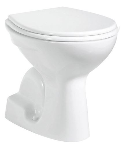CREAVIT WC mísa samostatně stojící 36x54cm, spodní odpad, bílá (TP340)