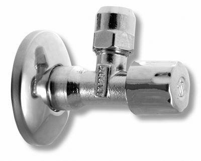 Rohový vřetenový ventil s matkou 1/2"x3/8" (SC7105)
