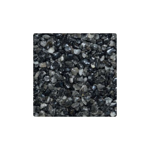 DEBBEX Mramorové kamínky černé – antracit 3 – 6 mm, 25 kg pytel (KK4022)