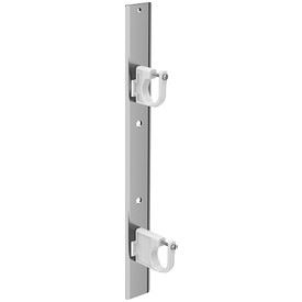 GIACOMINI R588CSK Kovový stěnový držák se dvěma plastovými úchyty pro rozdělovače, 3/4" (R588CSY014)