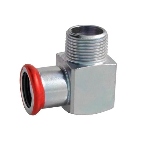 IVAR Přechodové koleno 90° - s vnějším závitem - C - 18mm-R3/4"
