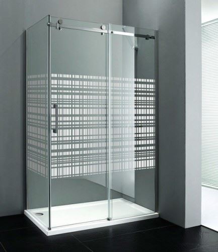 GELCO DRAGON boční stěna 900mm, sklo CANVAS, pravé (GD7890SR)
