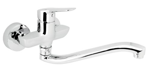 NOVASERVIS Umyvadlová/Dřezová umyvadlová baterie 100 mm Metalia 54 ECO, chrom (54074,0E)