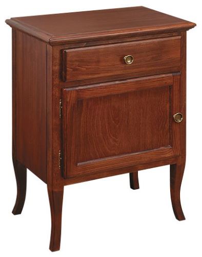 Sapho RETRO skříňka 60x80x38cm, buk, levá