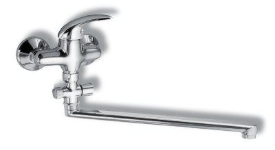 NOVASERVIS Paneláková baterie bez příslušenství 150 mm Metalia 55 chrom (55072/1,0)