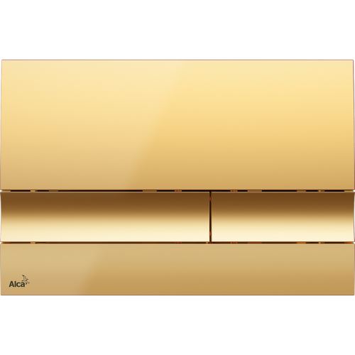 ALCADRAIN Ovládací tlačítko pro předstěnové instalační systémy, zlatá (M1725)
