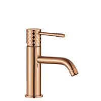 REA Umyvadlová baterie LUNGO DIAMOND nízká, měď (REA-B8994)