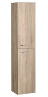 Aqualine ZOJA/KERAMIA FRESH skříňka vysoká 30x140x25cm, dub platin