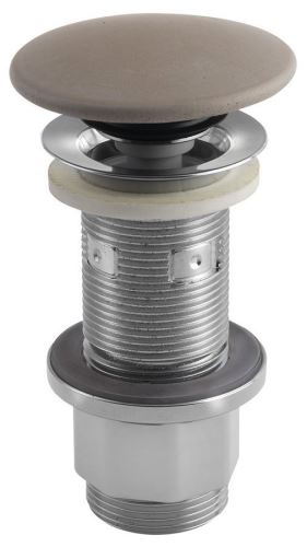 SAPHO Umyvadlová výpust 5/4“, click-clack, betonová zátka, písková (FG914)