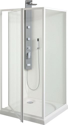 TEIKO SDK 90 CHINCHILLA WATER OFF Sprchové dveře otočné (V331090N56T41001)