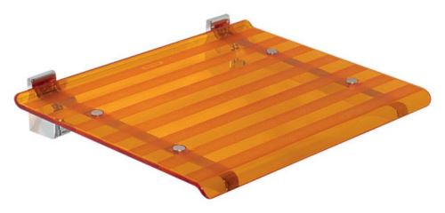 Sapho LEO sprchové sedátko 40x31cm, oranžová