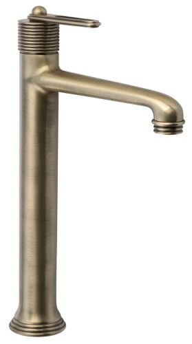 SAPHO BEBÉ stojánková umyvadlová baterie vysoká bez výpusti, prodloužená hubice, bronz (BB007/18)