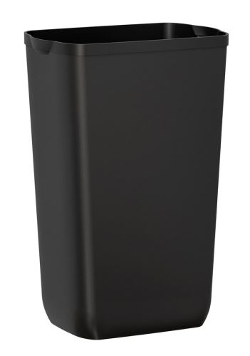 MARPLAST COLORED odpadkový koš nástěnný 23l, ABS, černá mat (A74201NE)