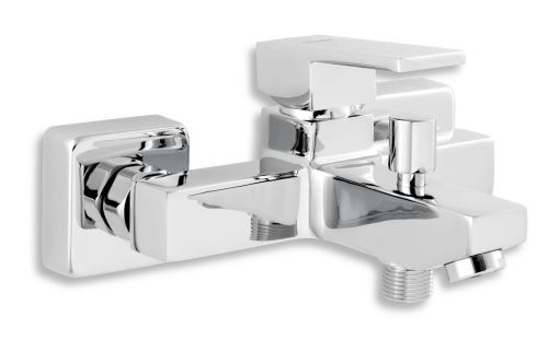 NOVASERVIS Vanová baterie bez příslušenství 150 mm Titania CUBE chrom (98820/1,0)