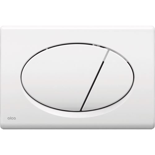 ALCADRAIN Ovládací tlačítko pro předstěnové instalační systémy, bílá (M70)