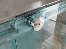 GELCO LUXOR BLACK sprchové dveře 1300mm, čiré sklo (GU1213B) (3)