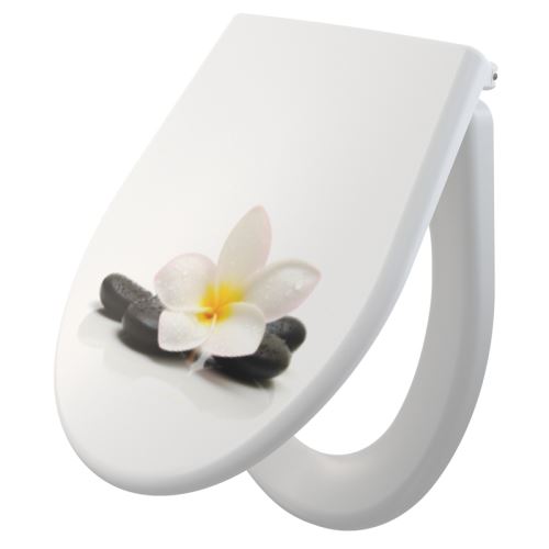 ALCADRAIN WC sedátko univerzální SOFTCLOSE, Duroplast (A604 FLOWER)