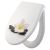 ALCADRAIN WC sedátko univerzální SOFTCLOSE, Duroplast (A604 FLOWER)