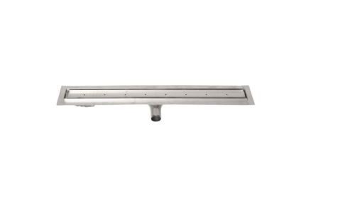 Gelco MANUS PIASTRA nerezový sprchový kanálek s roštem pro dlažbu, 850x130x55 mm