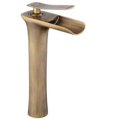 REA Umyvadlová baterie vysoká LAGUNA ANTIQUE, broušené zlato (REA-B8120)