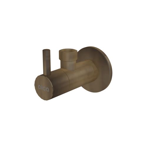 ALCADRAIN Ventil rohový s filtrem 1/2"×1/2", bronz-antic (ARV003-ANTIC)