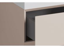 RAVAK SD Lite 120 skříňka pod umyvadlo Alabaster Pink (X000001872) (4)