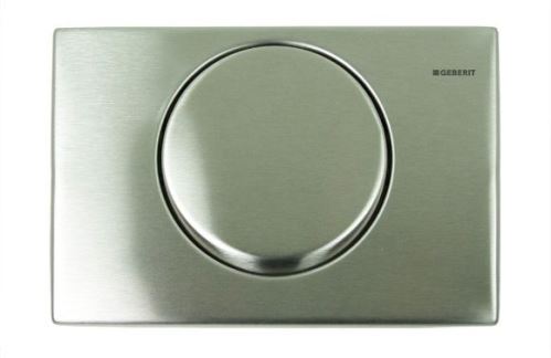 GEBERIT Ovládací tlačítko Mambo, pro splach. Start/Stop, přišroubovatelné, Kartáčováno (115.751.00.1)