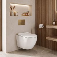 REA Závěsná WC mísa CARLO FLAT MINI - bílá (REA-C2760) (1)