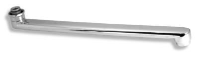 NOVASERVIS Výtokové ramínko 35 cm rovné Metalia 55 satino (RAM1080,9)