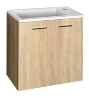 AQUALINE ZUNO 50 nábytkové umyvadlo 50x25cm (9050) (2)