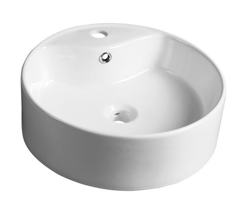Sapho YAKARTA keramické umyvadlo průměr 46 cm, na desku