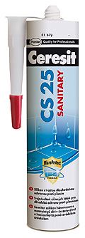 CERESIT CS 25 silikon sanitární - transparent (1573792)