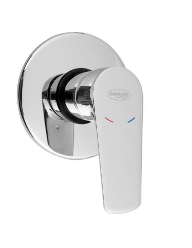 AQUALINE LOTTA podomítková sprchová baterie, 1 výstup, chrom (LT741)