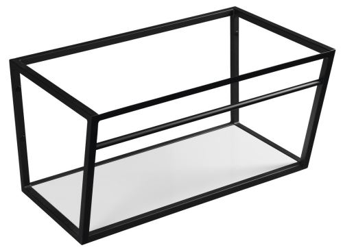 Sapho SKA konstrukce s policí 750x400x460mm, černá mat