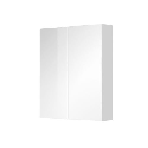 Koupelnová skříňka, galerka, bílá, 600x700x140 mm (CN716GB)