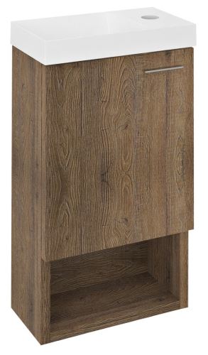 SAPHO LATUS XI umyvadlová skříňka 30x53x16,5cm, dub Sherwood (LT711-1515)