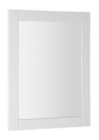 Aqualine FAVOLO zrcadlo v rámu 60x80cm, bílá mat