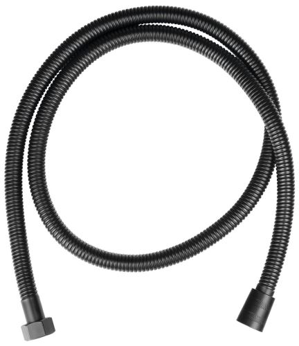 SAPHO POWERFLEX opletená sprchová hadice, 120cm, černá mat (FLEX120B)