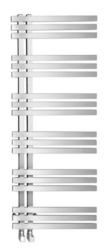 Sapho VISTA otopné těleso 500x1190mm, 307W, broušená nerez
