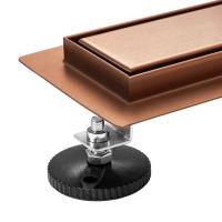 REA Odtokový žlab NEOX 70, Brush Copper (REA-G4898) (4)